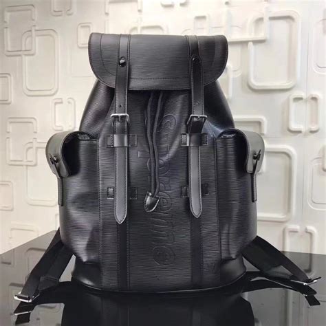 louis vuitton supreme backpack black replica|louis vuitton supreme backpack men.